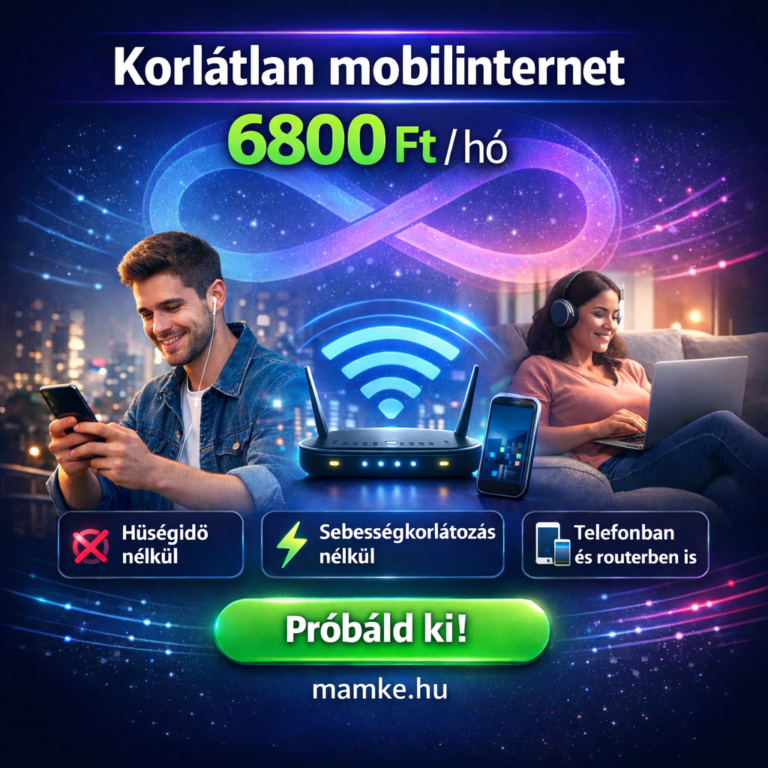 Korlátlan mobilnet árak