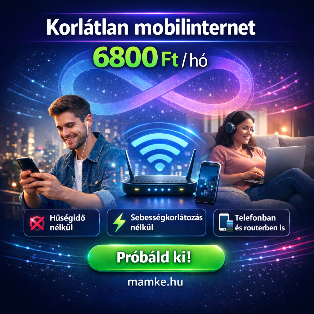Korlátlan mobilnet árak